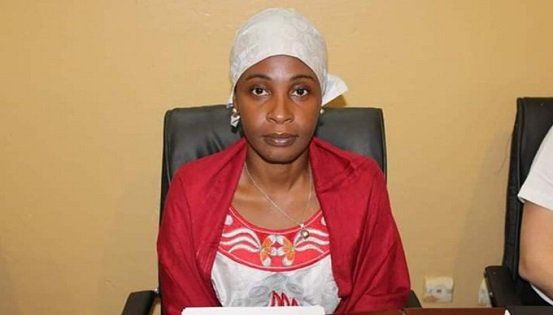 Journalist Samira Sabou in an unknown location