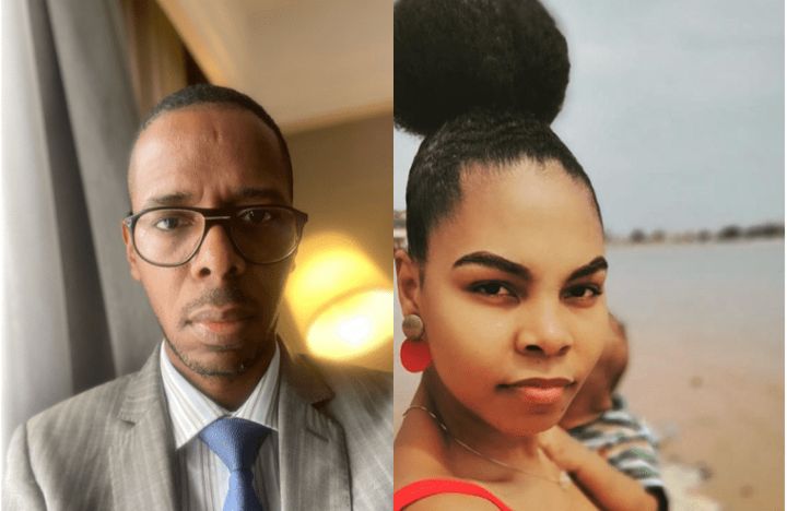 Ludmila Pinto (right) said she was attacked as a warning to her husband Angolan journalist Claudio Pinto (left). (Photos: Claudio Pinto)